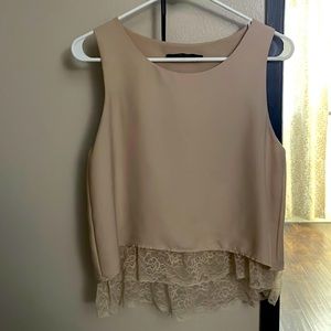 Zara sleeveless blouse in size Small